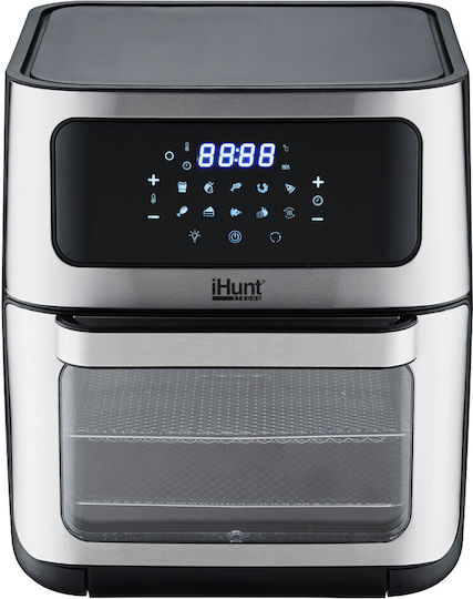 iHunt Friteuză Cu Aer 12L Argintie