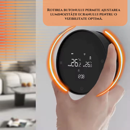 Termostat Digital de Cameră Smart cu Wi-Fi