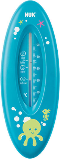 Nuk Analog Bath Thermometer Ocean 0°C - 50°C Ocean Pink