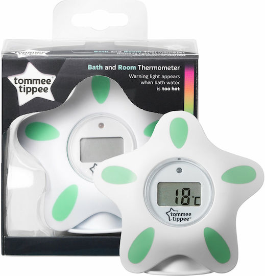 Tommee Tippee Digital Bath Thermometer Closer to Nature 0°C - 50°C Green