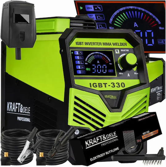 IGBT MMA Lift TIG Заваръчен Апарат Kraft&Dele KD1879 330A