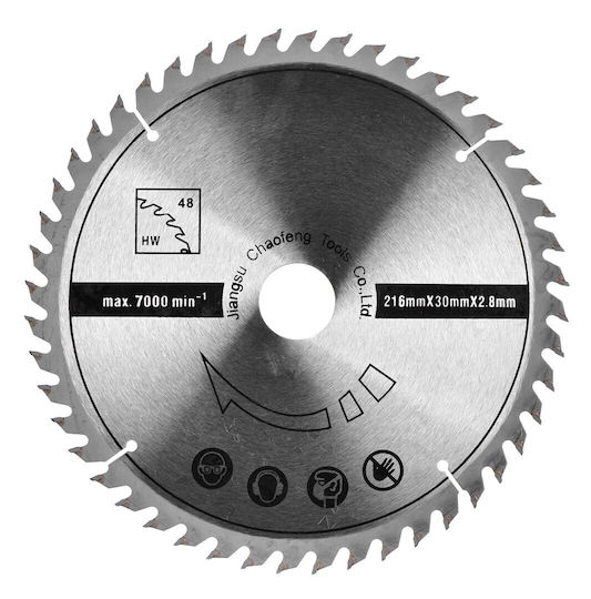 Scheppach HM216 Miter Saw Electric with Power 2000W, Cutting Disc Diameter 216mm & Cutting Speed 4700rpm