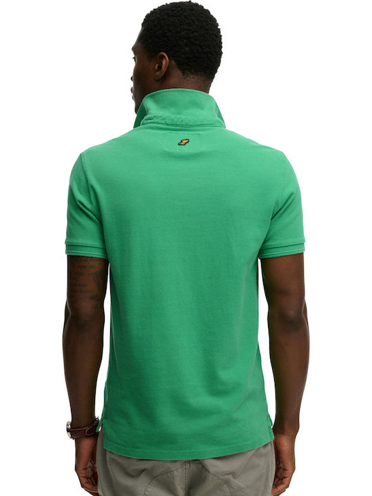 Classic Pique Polo Μπλούζα Κοντομάνικη Green