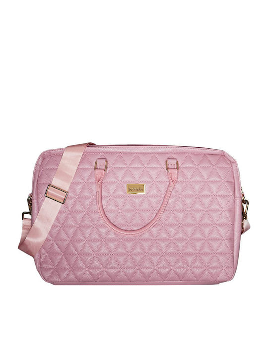Wonder Pico Stepp-Brieftasche Tasche Macbook Laptop 17" Pink Wonder Pico Stepp-Brieftasche Tasche Macbook Laptop 17" Pink