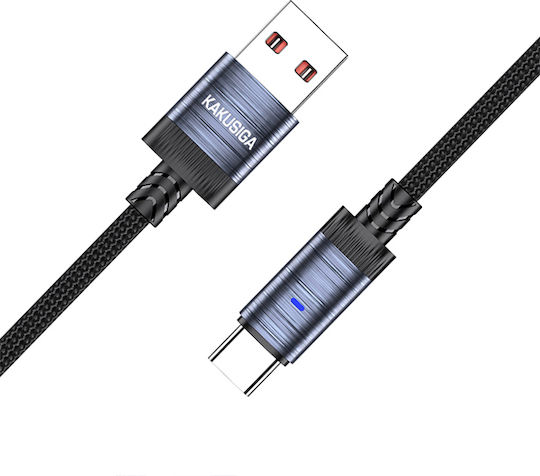 Kakusiga KSC-972 USB-C to Lightning Cable Μαύρο 1m KSC-972