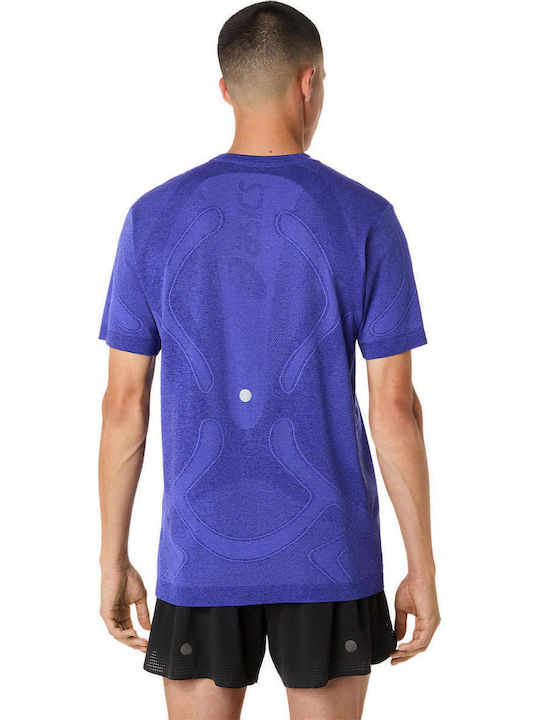 Road Seamless Athletic T-shirt Nvy