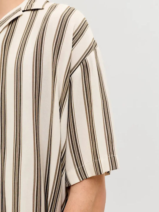 Short Sleeve Shirt in Regular Fit Moonbeam