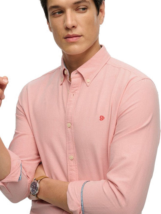 Oxford Long Sleeve Shirt Orange