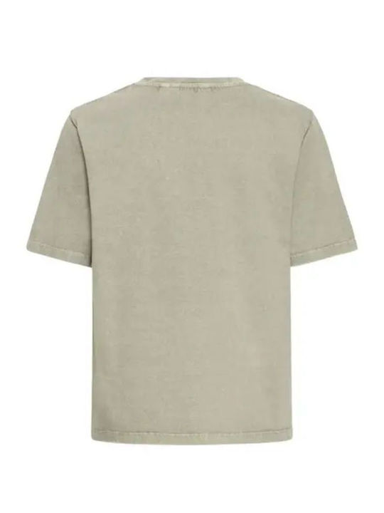 Γυναικείο T-shirt Χακι