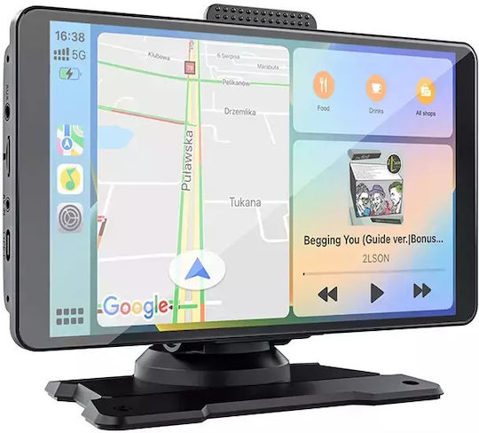 Nexadio CC-100 Set Cameră DVR Auto 1440P cu Ecran 7" Bluetooth Wi-Fi și Cameră Marșarier