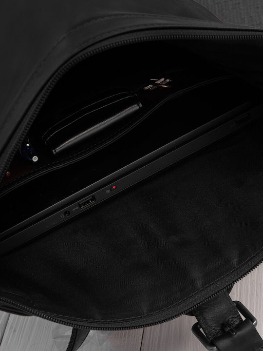 Roll Top Rucsac Urban Vintage din Piele pentru Laptop Negru Unisex Ay-32-bl Roll Top Rucsac Urban Vintage din Piele pentru Laptop Negru Unisex Ay-32-bl