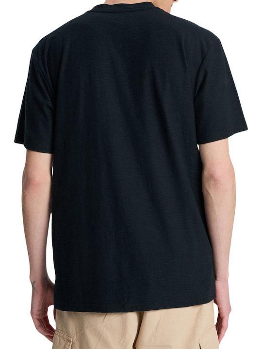 Slub Roundneck T-shirt Black