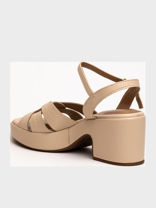 Beige Women's Sandals