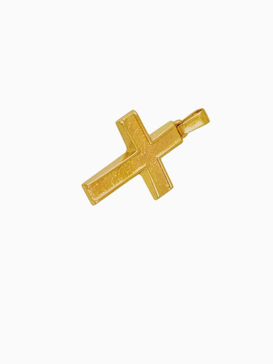Vergoldeter Kreuz K14 Gewicht 1.80gr Vergoldeter Kreuz K14 Gewicht 1.80gr