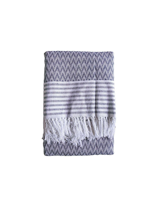 Kotonia Home Cuvertură Pat Dublu Bumbac Gri 220x240cm