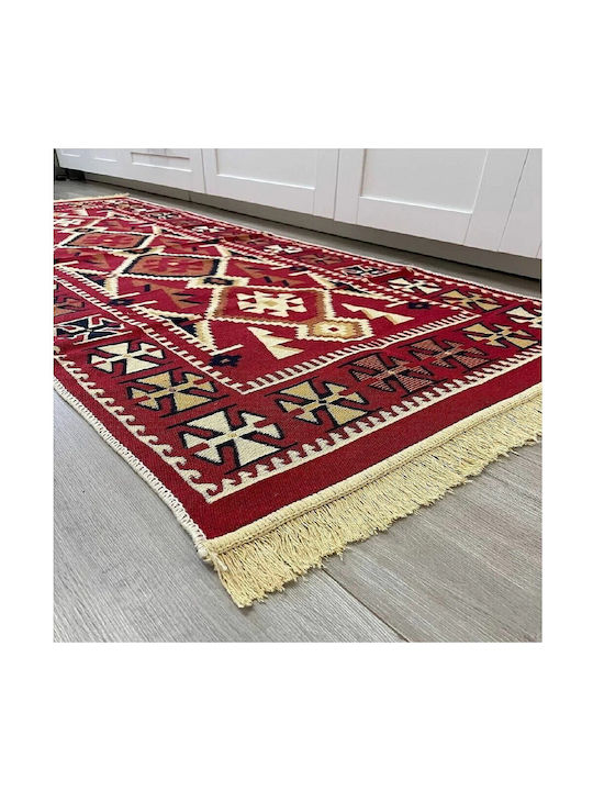 Kotonia Home Χαλί Βαμβακερό 100x300cm Πολύχρωμο