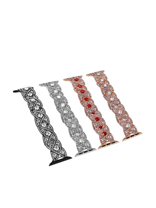 Metallisches-Armband Rose Gold 45mm
