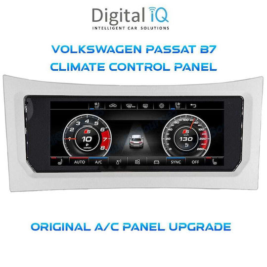 Digital IQ Car Audio System for Volkswagen Passat CC 2008-2016 with A/C (Bluetooth/USB/WiFi/GPS) with 6.9" Touch Screen