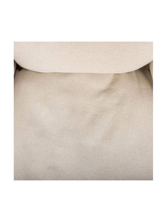 Μαξιλάρι Κούνιας Κήπου με Πλάτη Beige 64x66εκ.