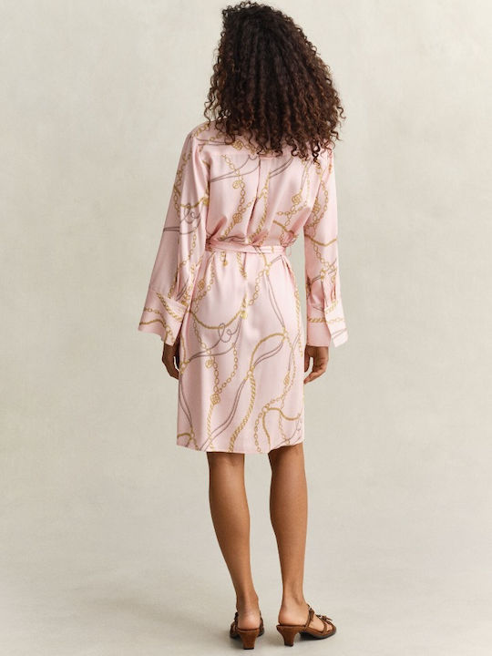 Mini Shirt Dress Pink