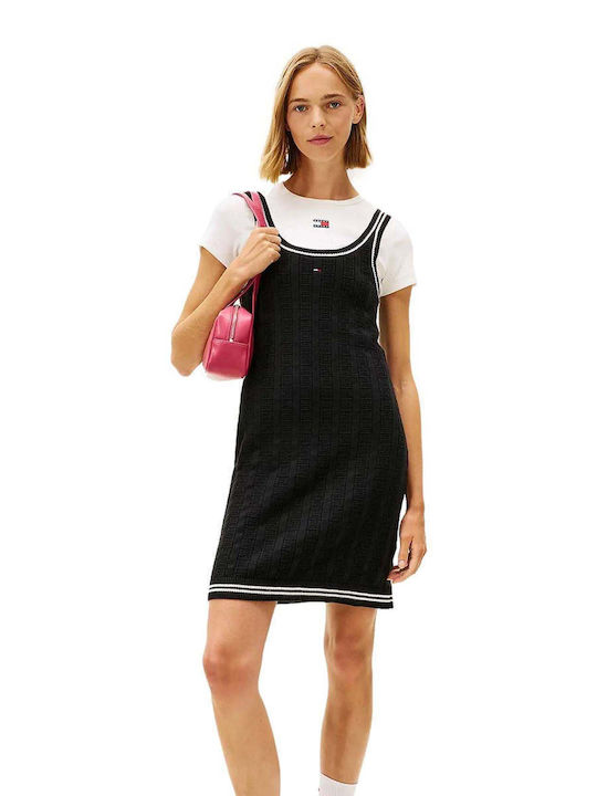 Rochie De Vară Sport Fără Mâneci Neagră