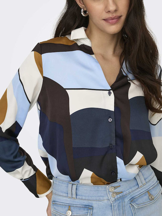Long Sleeve Women's Shirt Blue