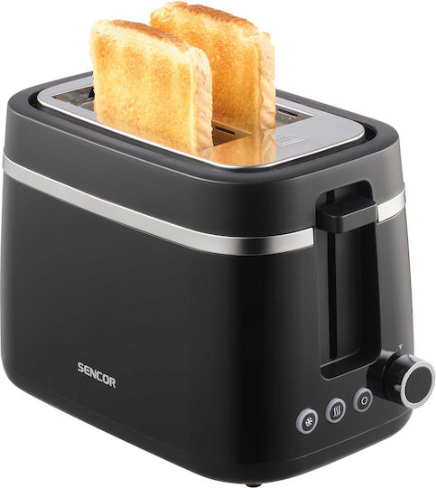 Sencor Sts Φρυγανιέρα 2 Θέσεων 900W Μαύρη