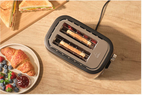 Sencor Sts Φρυγανιέρα 2 Θέσεων 900W Μαύρη