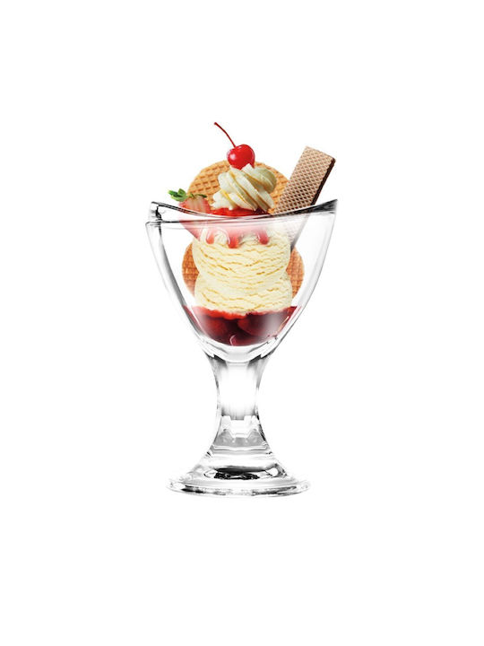 Ocean Delight Boluri De Servire Înghețată Rotund Din Sticlă Cu Diametrul 9.7 Cm 6 Bucăți