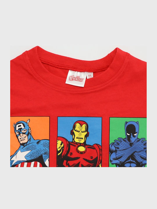 Kinderoberteile T-Shirt Rot