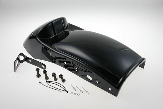Cult Werk Rear Wheel Fender Hd-spo038 Bobber Harley Davidson Xl 1200 C 04-09 Harley Davidson Xl 883 C 04-09 Black