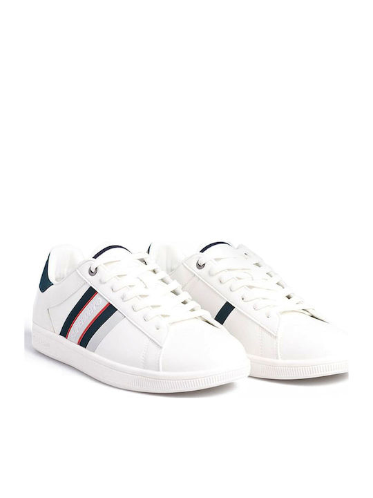 Sleek Tennis Core Sneakers White