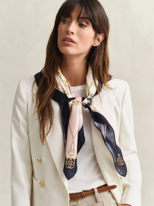 Gant Damen Seiden Schal Rosa