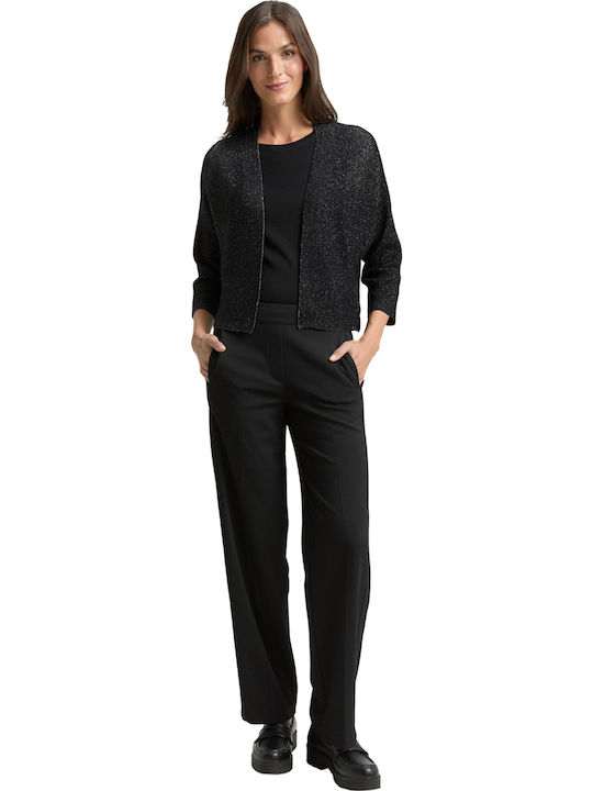 Women's Knitted Cardigan Deep Black