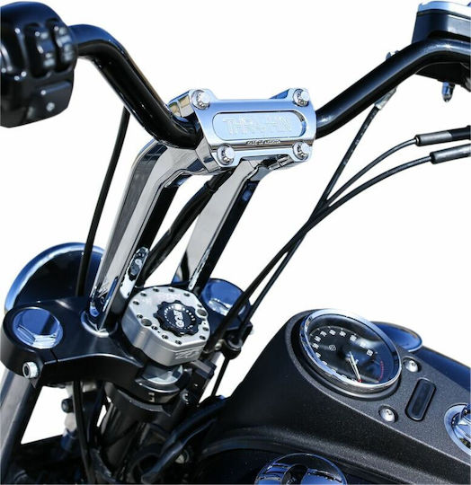 Thrashin Supply Co Монтиране На Волана 25,4мм +24см Tsc-9525-3 Harley Davidson Flhrci 1450 Efi 02-06 Harley Davidson Flhtcui 1450 Efi 03-06 1бр Сребрист