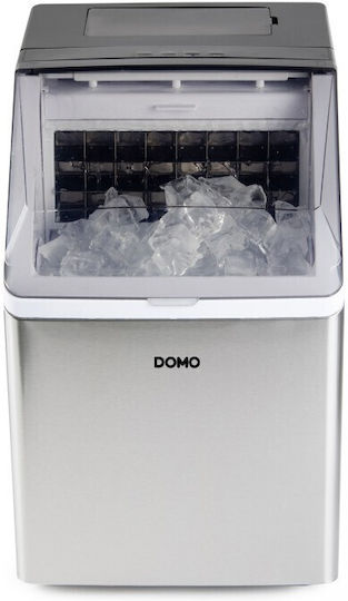 Domo Ice Machine with Daily Ice Making Capacity 20kg & Capacity 1.2kg