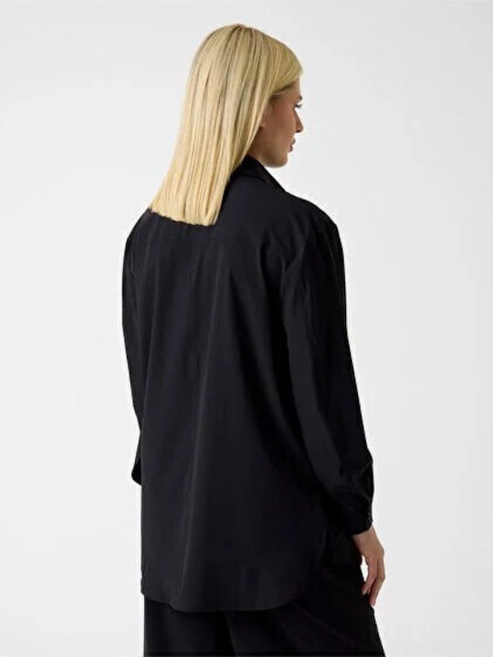 Γυναικείο Μαύρο Overshirt