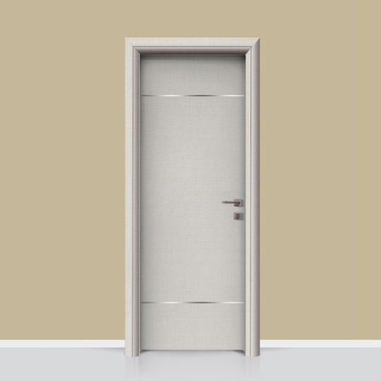 Πόρτα Εσωτερική Laminate Inox Στοιχεία Σχέδιο 202