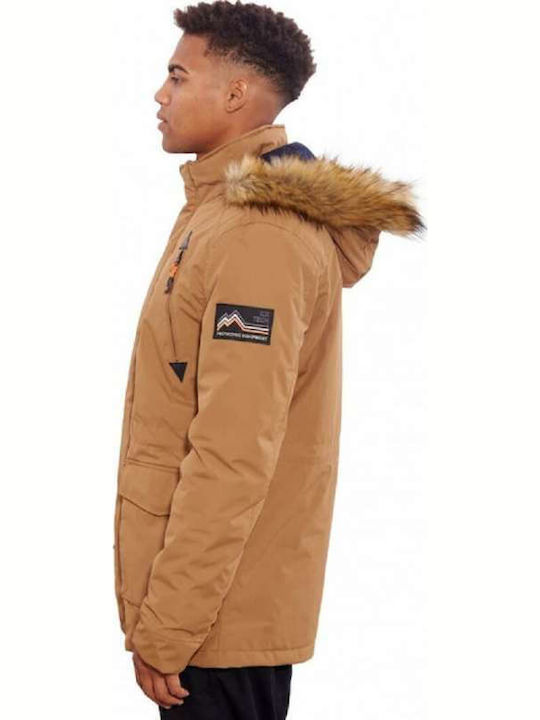 Herren Jacken Camel