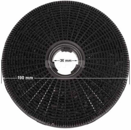 Teka D1C Replacement Activated Carbon Filter Vent Hood Compatible with Teka 16cm