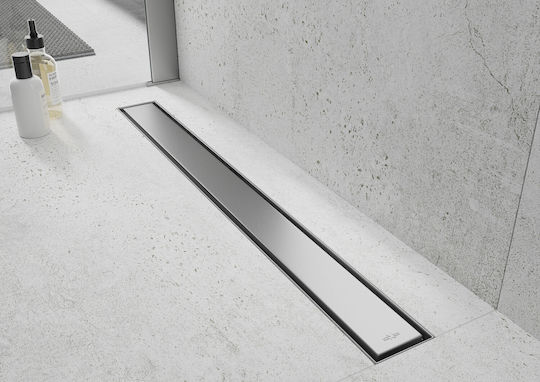 Mexen Rostfreier Stahl Siphon für Dusche mit Länge 13cm Grau