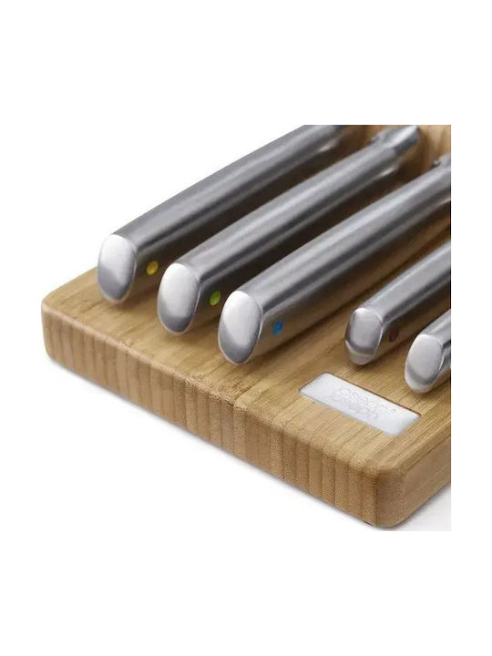 Joseph Joseph Elevate Knife Set with Stainless Steel Base 6 Pieces