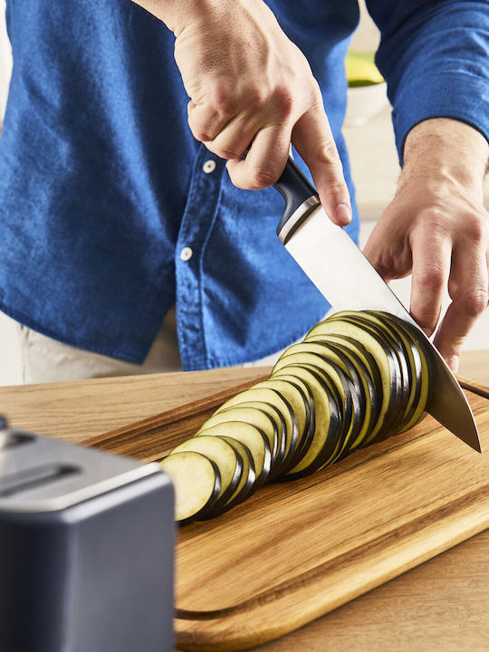 Tefal Ever Sharp Knife Set with Base from Stainless Steel 5 Pieces