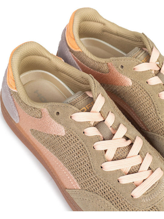 Damen Sneakers Khaki