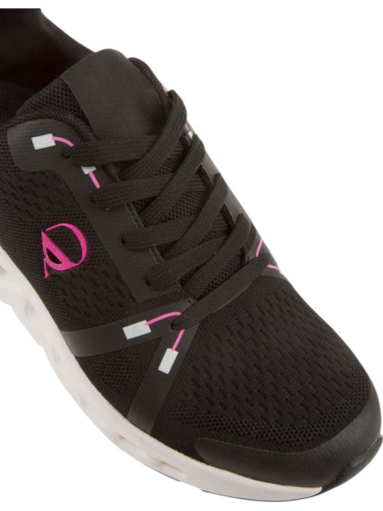 Women's Sneakers Black-Pink