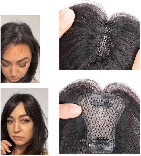 Haarverlängerung mit Menschliche Haar in Schwarz Farbe 27.94cm