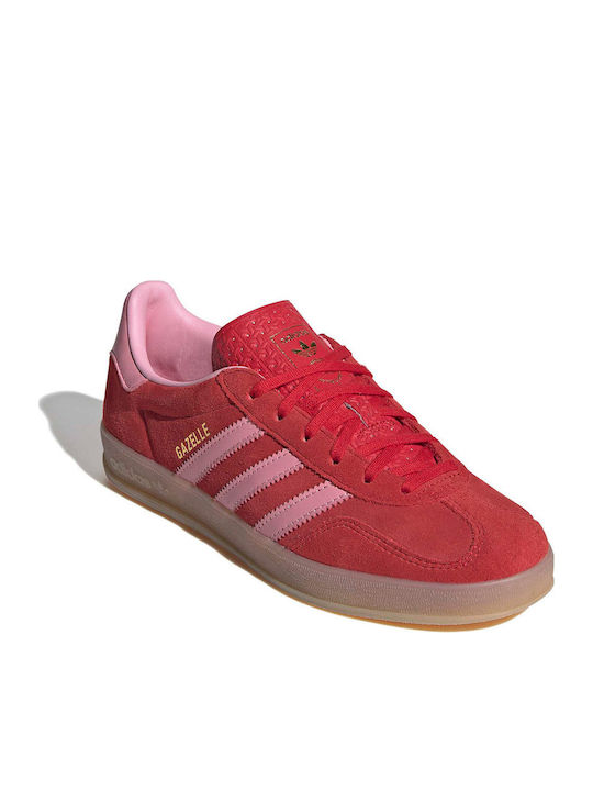 adidas Gazelle Indoor Sneakers Red adidas Gazelle Indoor Sneakers Red