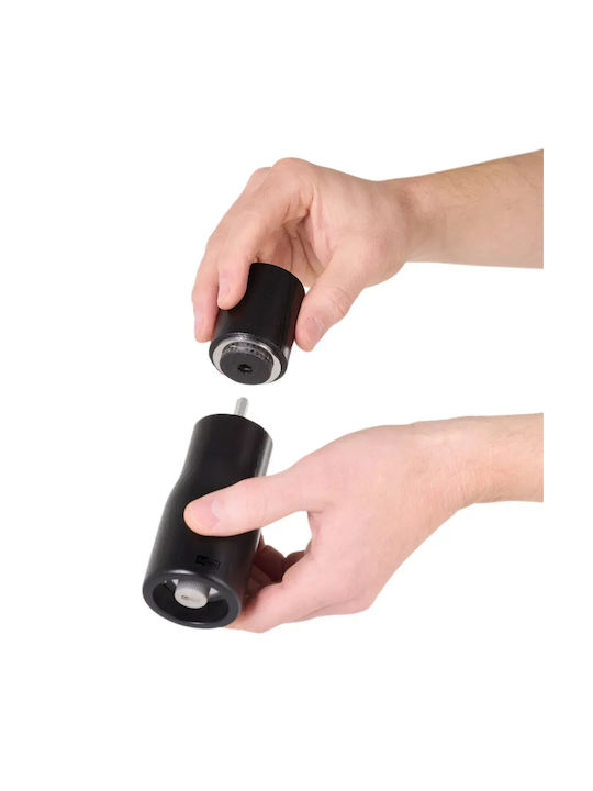 Ad Hoc Handbetriebene Salz- und Pfeffermühle Hölzern in Schwarz Farbe 15cm