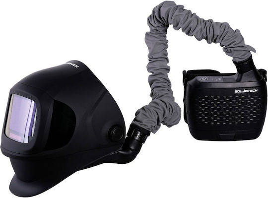 Soldatech Μάσκα Ηλεκτροκόλλησης Οπτικού Πεδίου 320x450mm Γκρι