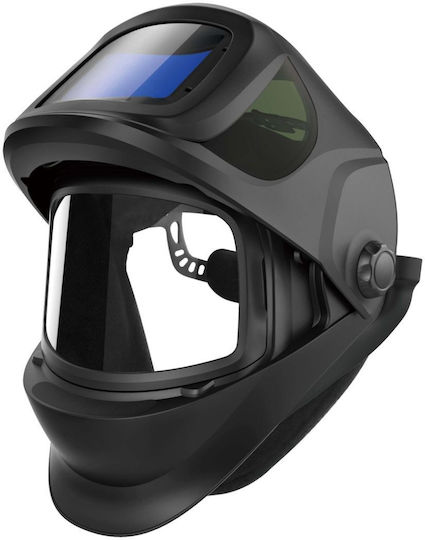 Soldatech Μάσκα Ηλεκτροκόλλησης Οπτικού Πεδίου 320x450mm Γκρι